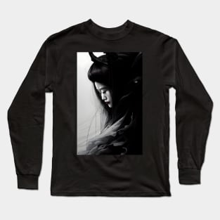 Portrait of a Geisha Long Sleeve T-Shirt